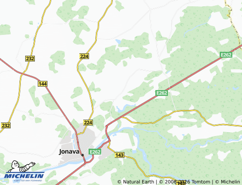 MICHELIN Šilai map - ViaMichelin