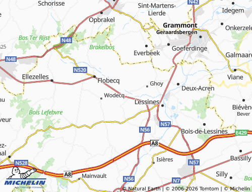 Mappa MICHELIN Ogy - ViaMichelin
