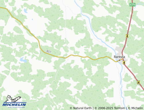 MICHELIN Savaloja map - ViaMichelin