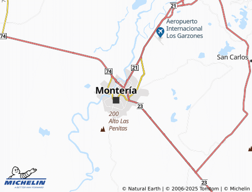 MICHELIN El Edén map - ViaMichelin