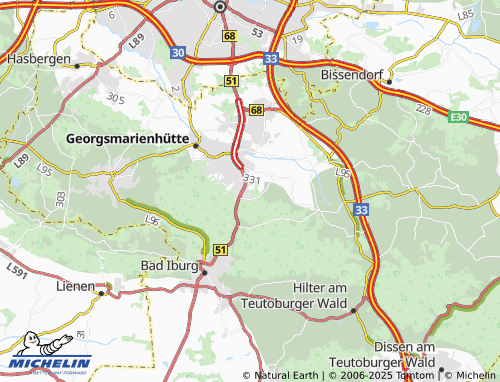 Mappa MICHELIN Kiffenbrink - ViaMichelin
