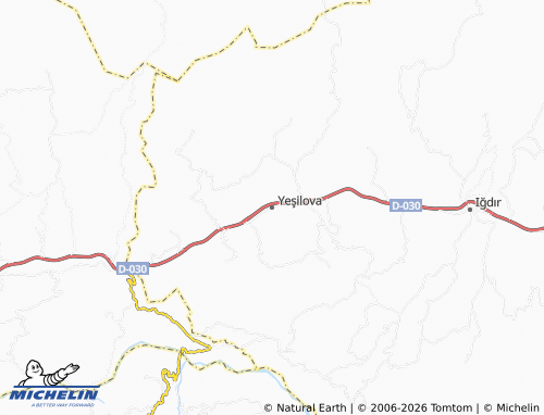 Mappa MICHELIN Yeşilova - ViaMichelin