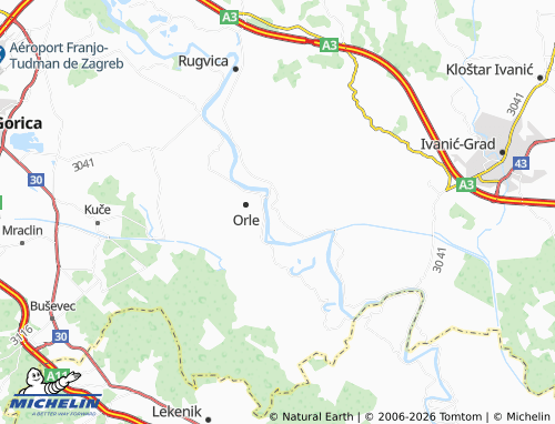 Mapa MICHELIN Oborovo - ViaMichelin