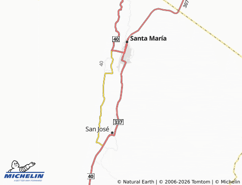 Mappa MICHELIN Loro Huasi-la Loma - ViaMichelin