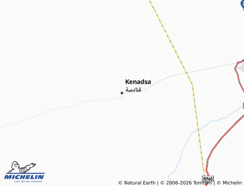 Carte MICHELIN Kenadsa - ViaMichelin
