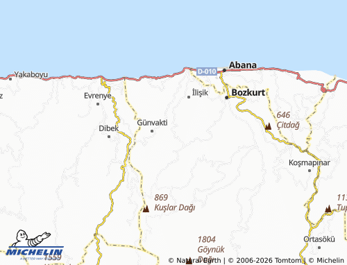 Mappa MICHELIN Görentaş - ViaMichelin
