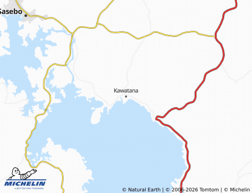 Mappa MICHELIN Kawatana - ViaMichelin