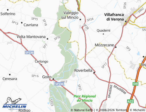 MICHELIN Ferri map - ViaMichelin