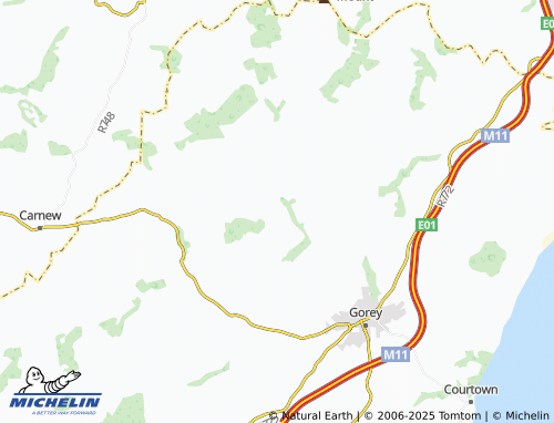 MICHELIN Hollyfort map - ViaMichelin