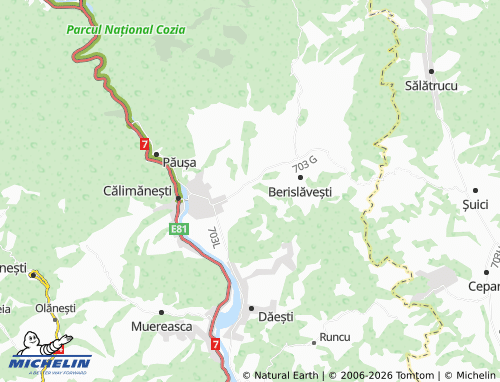 Mappa MICHELIN Sălătrucel - ViaMichelin