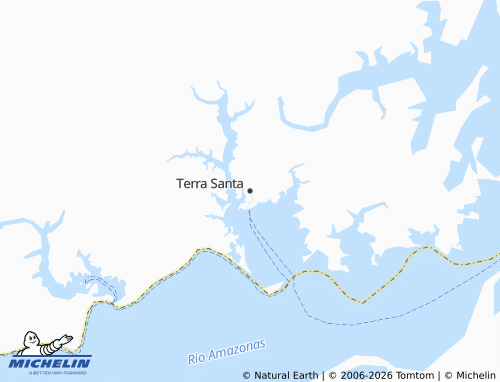 MICHELIN Terra Santa map - ViaMichelin