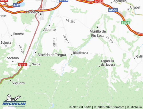 MICHELIN Ribafrecha map - ViaMichelin
