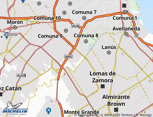 MICHELIN Villa Celina map - ViaMichelin