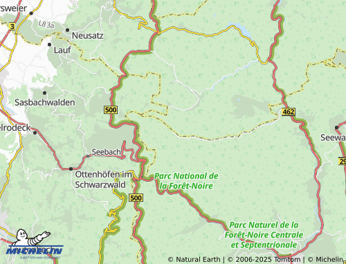 MICHELIN Hinterlangenbach map - ViaMichelin