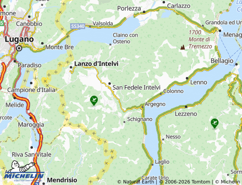 Mappa MICHELIN Blessagno - ViaMichelin