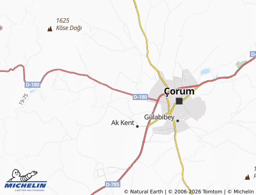 Mappa MICHELIN Köprüalan - ViaMichelin