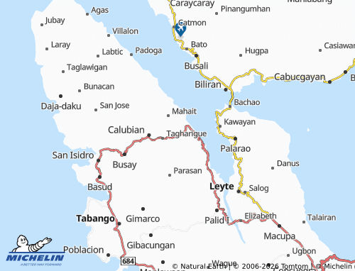 MICHELIN Guadalupe map - ViaMichelin