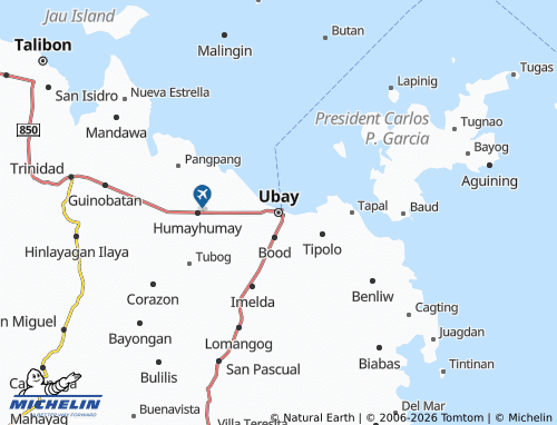 Mapa MICHELIN Ubay - ViaMichelin