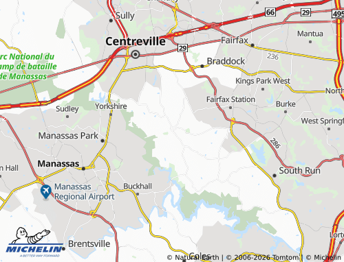 Mappa MICHELIN Clifton - ViaMichelin