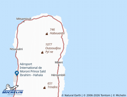 MICHELIN Mbatsé map - ViaMichelin