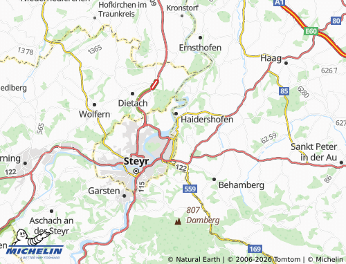 MICHELIN Ramingdorf map - ViaMichelin