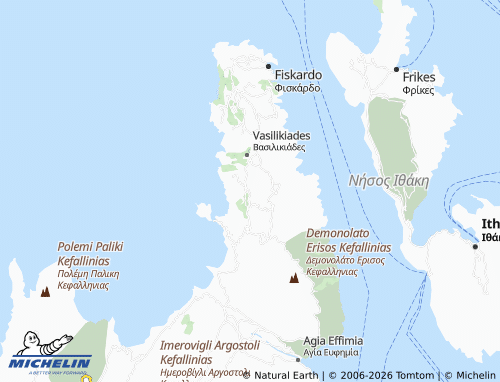 Mapa MICHELIN Kothreas - ViaMichelin