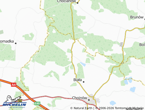 Mappa MICHELIN Rokitki - ViaMichelin
