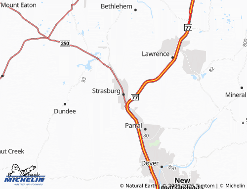 Mappa MICHELIN Strasburg - ViaMichelin
