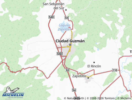 Mapa MICHELIN Villas del Palmar - ViaMichelin
