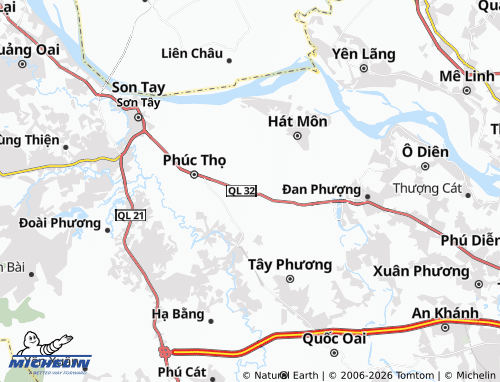 Mapa MICHELIN Phụng Thượng - ViaMichelin