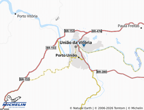 Mapa MICHELIN Nossa Senhora do Rocio - ViaMichelin