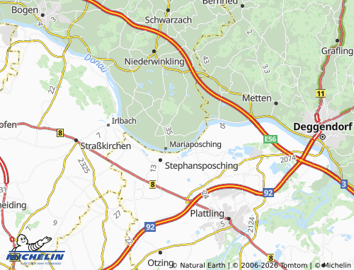 Mapa MICHELIN Hundldorf - ViaMichelin