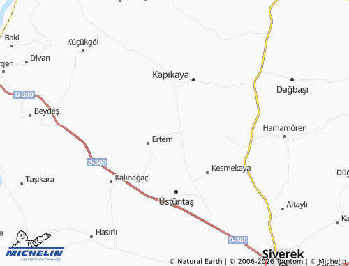 Kaart MICHELIN Şişlice - ViaMichelin