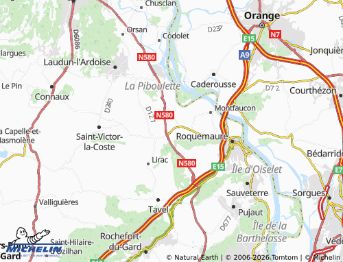 Kaart MICHELIN Le Plan - ViaMichelin