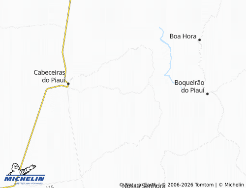 Mappa MICHELIN Agrovila do PA Nova Vila - ViaMichelin
