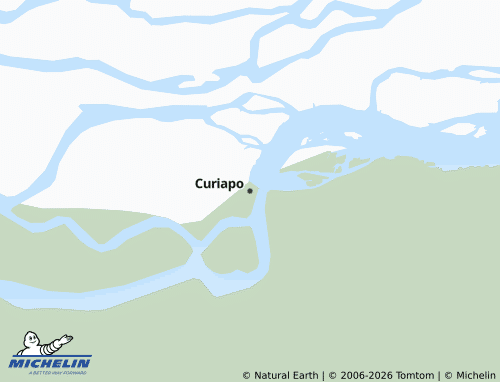 Carte MICHELIN Curiapo - ViaMichelin