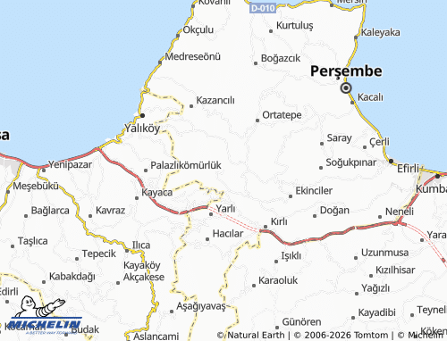 Mappa MICHELIN İmeçli - ViaMichelin