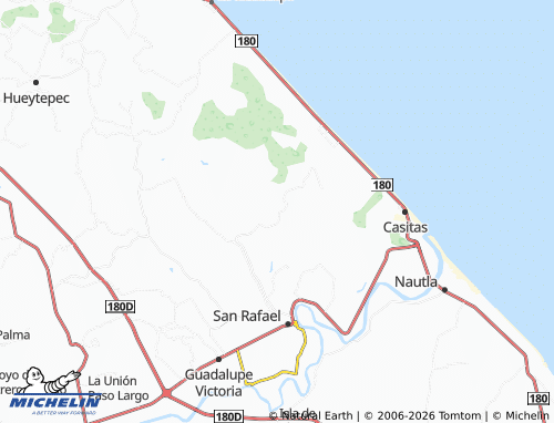 Mapa MICHELIN Tres Bocas - ViaMichelin