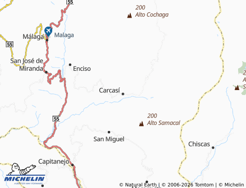 Mapa MICHELIN Carcasí - ViaMichelin