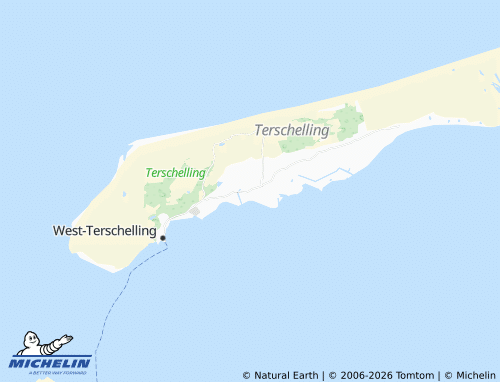 MICHELIN Baaiduinen map - ViaMichelin