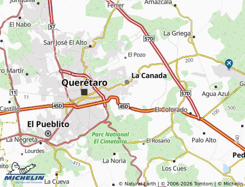 MICHELIN-Landkarte Cielo Vista 3 - ViaMichelin