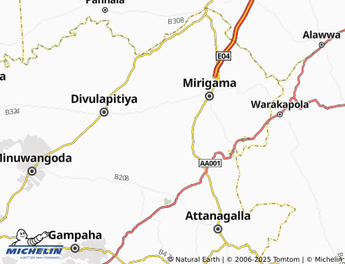 MICHELIN Pahala Bokalagama map - ViaMichelin