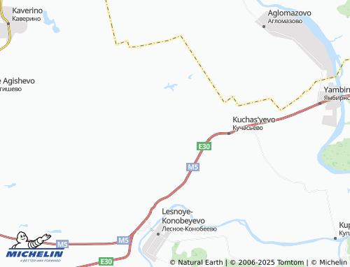 MICHELIN-Landkarte Nasha - ViaMichelin