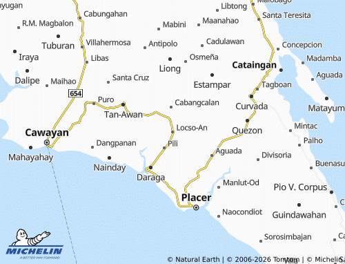 MICHELIN Locso-An map - ViaMichelin