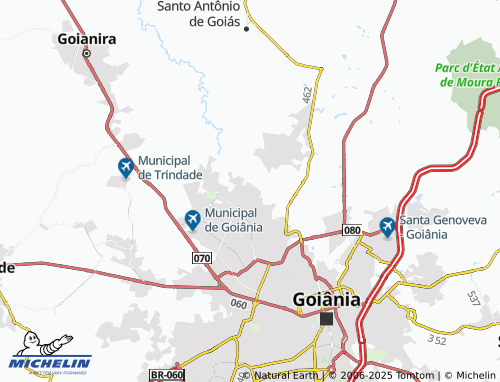 MICHELIN Residencial Brisas da Mata map - ViaMichelin