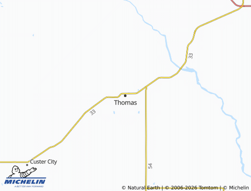 Mappa MICHELIN Thomas - ViaMichelin