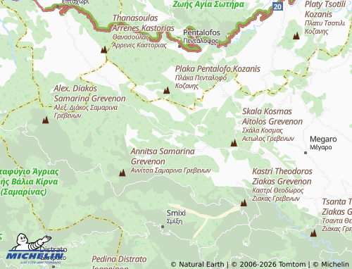 MICHELIN Dotsiko map - ViaMichelin