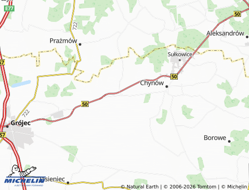 Carte MICHELIN Drwalew - ViaMichelin