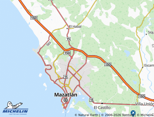 Mappa MICHELIN Residencial San Marcos - ViaMichelin
