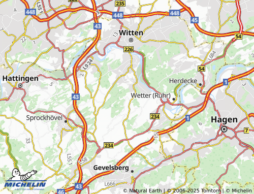 Carte MICHELIN Esborn - ViaMichelin